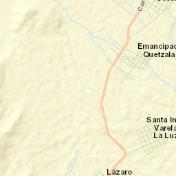 Emancipación Quetzalapa Street Map