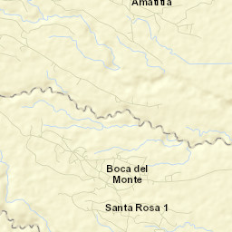 Boca del Monte Street Map