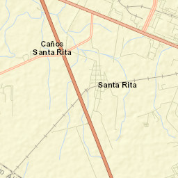 Santa Rita Street Map