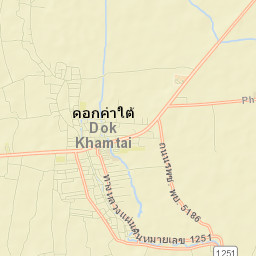 Dok Kham Tai Street Map
