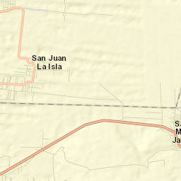 San Juan la Isla Street Map