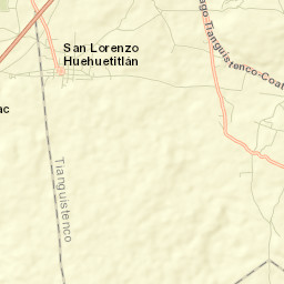 San Lorenzo Huehuetitlán Street Map