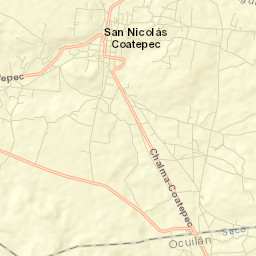Tlacomulco Street Map
