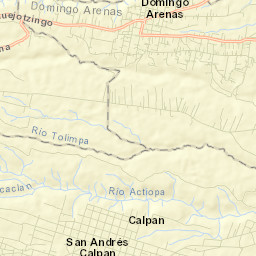 Domingo Arenas Street Map