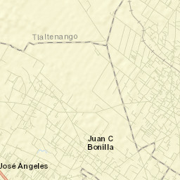 Coronango Street Map