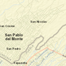 Villa Vicente Guerrero Street Map