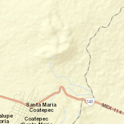 Santa Maria Coatepec Street Map
