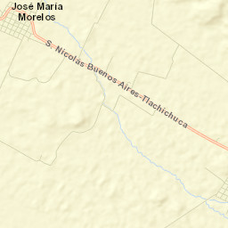 José María Morelos Street Map