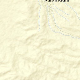 Paso Nacional Street Map