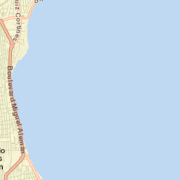 Boca del Rio Street Map