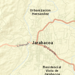 Jarabacoa Street Map
