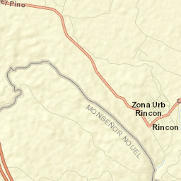 Rincón Street Map