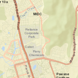 Mahape Street Map