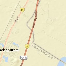 Ichchapuram Street Map