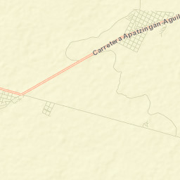 División del Norte Street Map