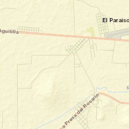 Presa del Rosario Street Map