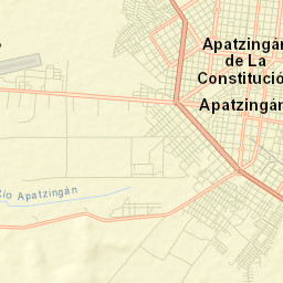 Apatzingán Street Map