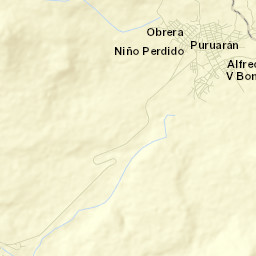 Puruarán Street Map