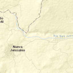 La Ermita (Nueva Jerusalén) Street Map