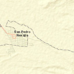 San Pedro Nexapa Street Map