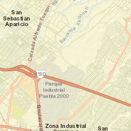 San Sebastián de Aparicio Street Map