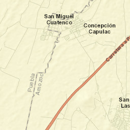 Concepción Capulac (La Ex-Hacienda) Street Map