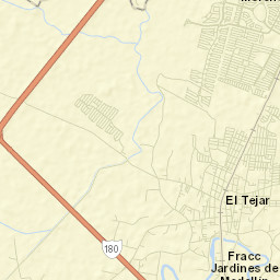 Fraccionamiento Arboledas San Ramón Street Map