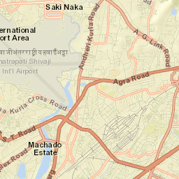 Mumbai Street Map