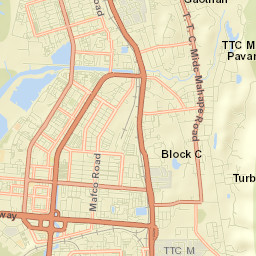 Kopar Khairane Street Map