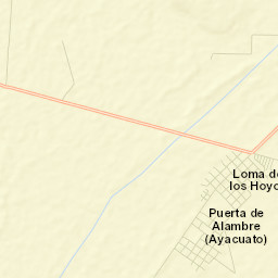 Loma de los Hoyos Street Map