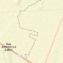 San Antonio la Labor Street Map