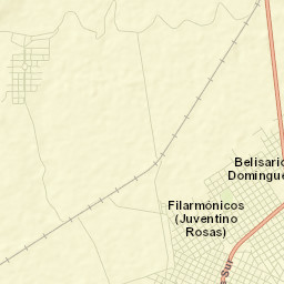 Nueva Italia de Ruiz Street Map