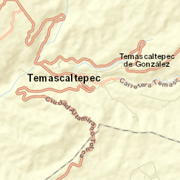 Temascaltepec de González Street Map