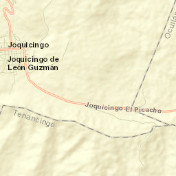 Joquicingo Street Map