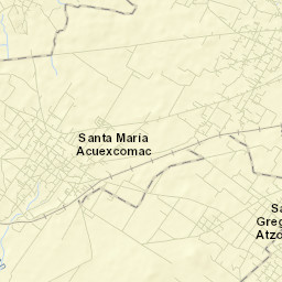 Acuexcomac Street Map