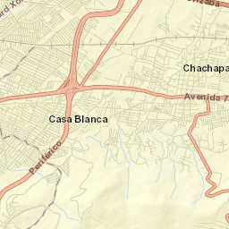 Casa Blanca Street Map