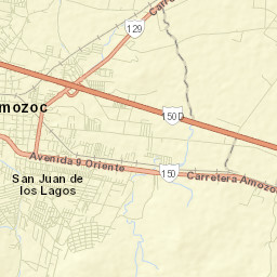 Amozoc Street Map