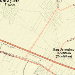 San Jerónimo Ocotitla Street Map