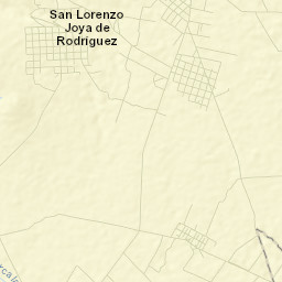 San Lorenzo Joya de Rodríguez Street Map