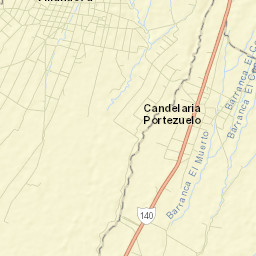 Candelaria Portezuelo Street Map