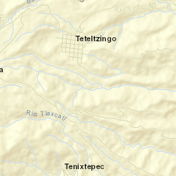 Teteltzingo Street Map