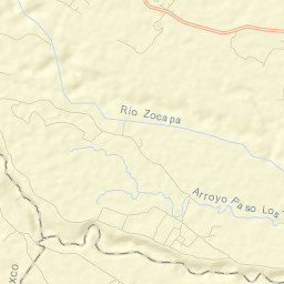 Ejido la Piña (Maromilla) Street Map