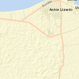 Antón Lizardo Street Map