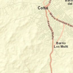 Cotuí Street Map