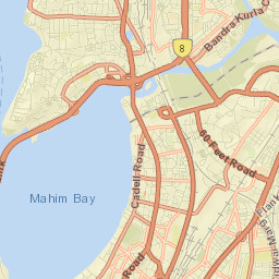 Mahim Street Map