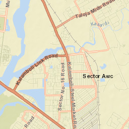Kalamboli Street Map