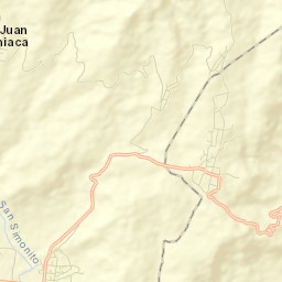 San Simón el Alto Street Map