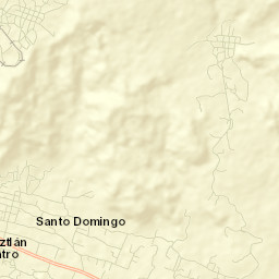 Santo Domingo Ocotitlán Street Map