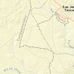 Tecuanipan Street Map