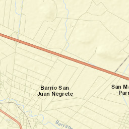 Zahuatlán de Morelos (San José) Street Map